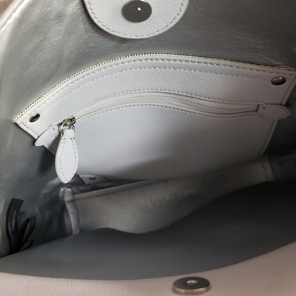 Rebecca Minkoff 'Megan' Shoulder Bag in Dusty Gray - Picture 12 of 17